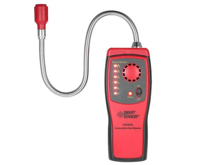 Детектор горючих газів AS-8800L (тічошукач)