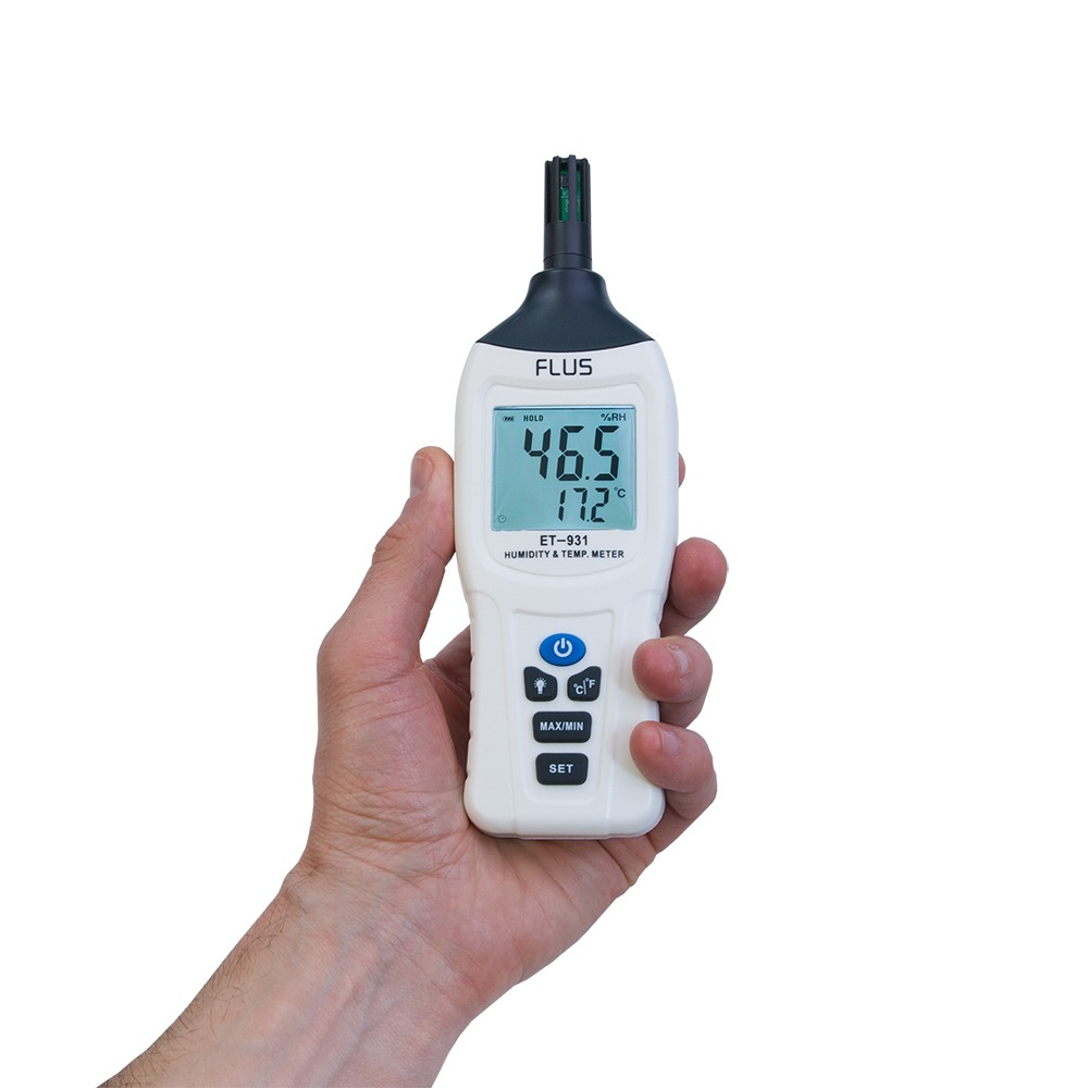 Термогігрометр Flus ET-931 (-20℃+70℃, 0-100%RH, точка роси)