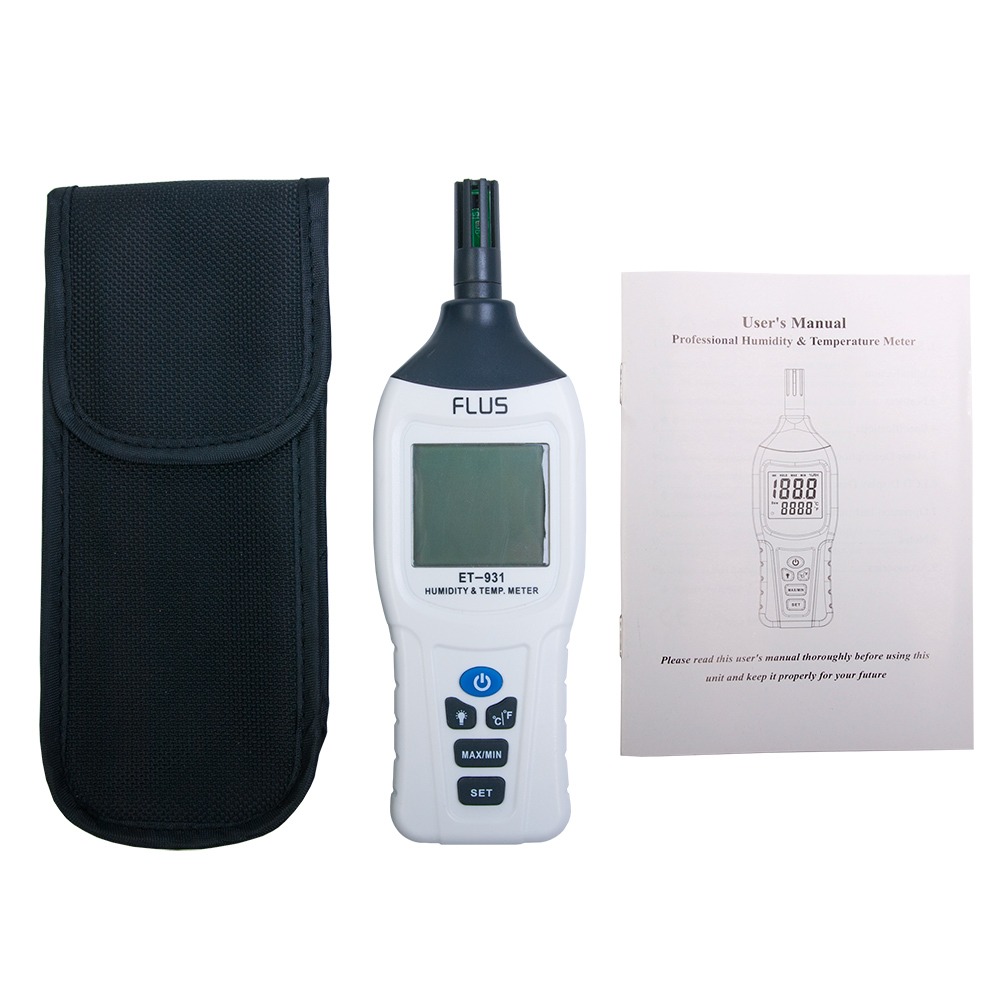 Термогігрометр Flus ET-931 (-20℃+70℃, 0-100%RH, точка роси)