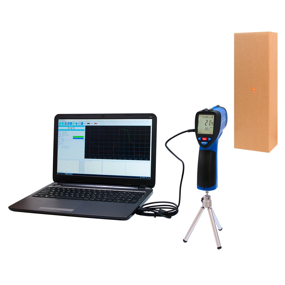 Пірометр зі збільшеною температурною межею FLUS IR-865U (-50…+1850) USB порт