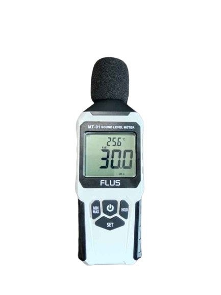 Професійний шумомір Flus MT-91 (dBA, 35...135 дБ, 32Гц...8 КГц)