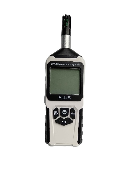 Професійний термогігрометр Flus MT-93 (-20℃+70℃, 0-100%RH, точка роси, вологий термометр)