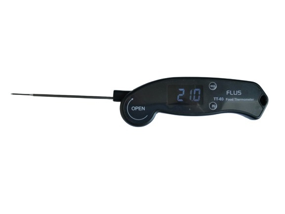 Термометр харчовий FLUS TT-03 (-40...+300) кольоровий дисплей