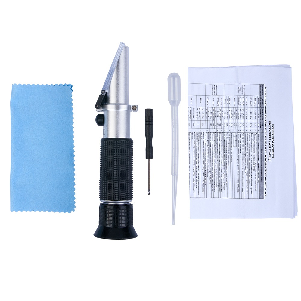 Рефрактометр для пива, сусла (0...32% Brix, 1...1.12 SG wort) HT515ATC