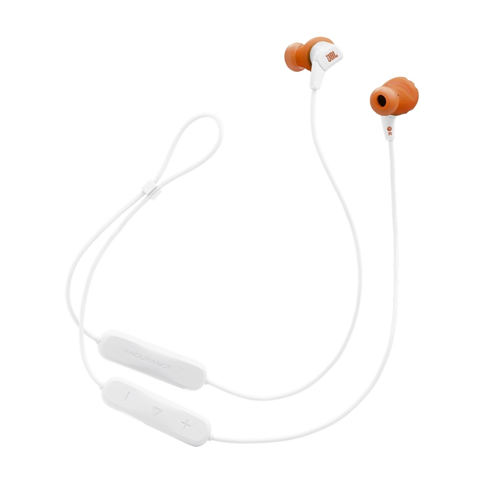 JBL Endurance Run 3 Wireless у білому кольорі