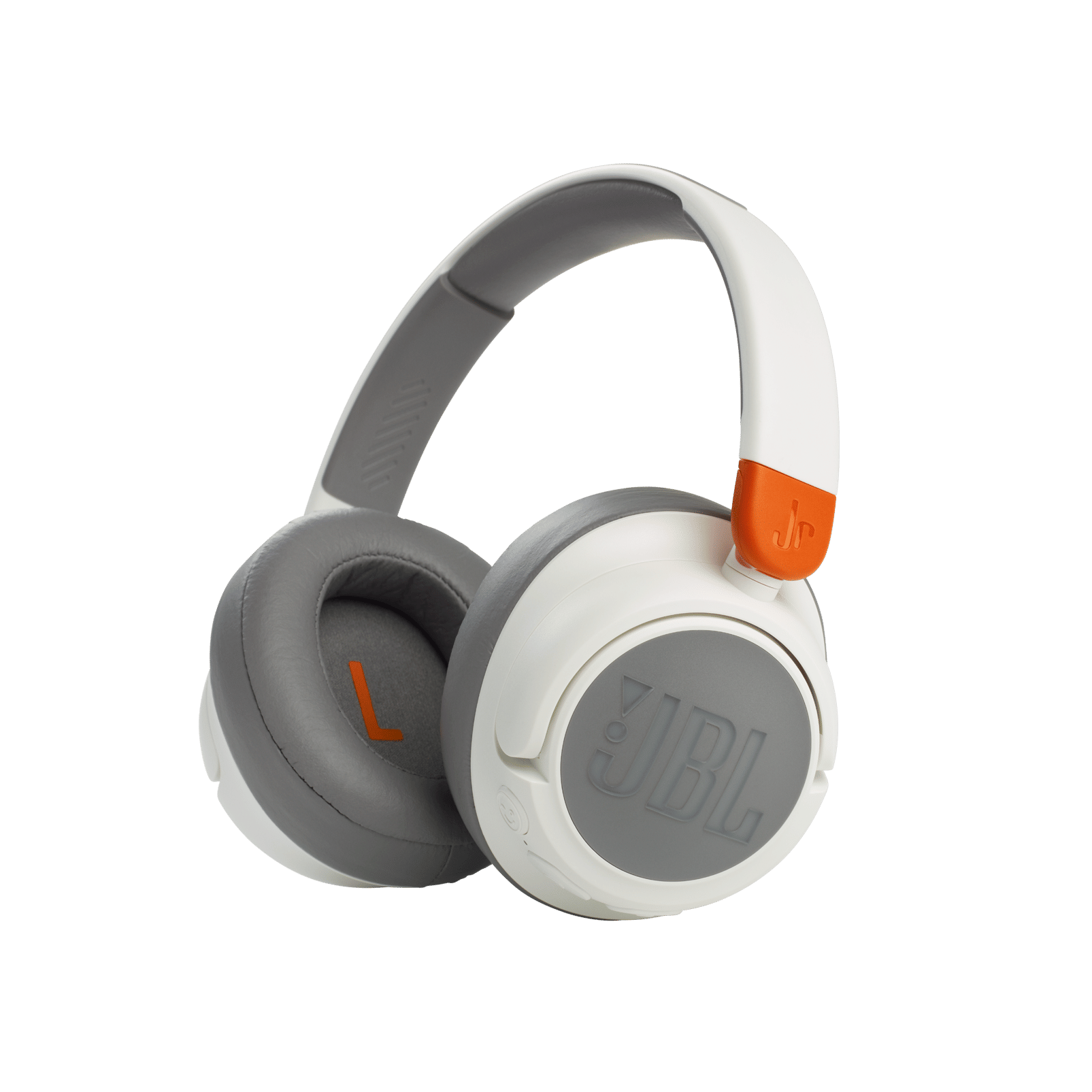 JBL Jr 460 NC — білий колір, вигляд збоку
