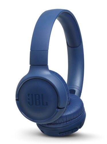 JBL Tune 500BT сині — вигляд збоку