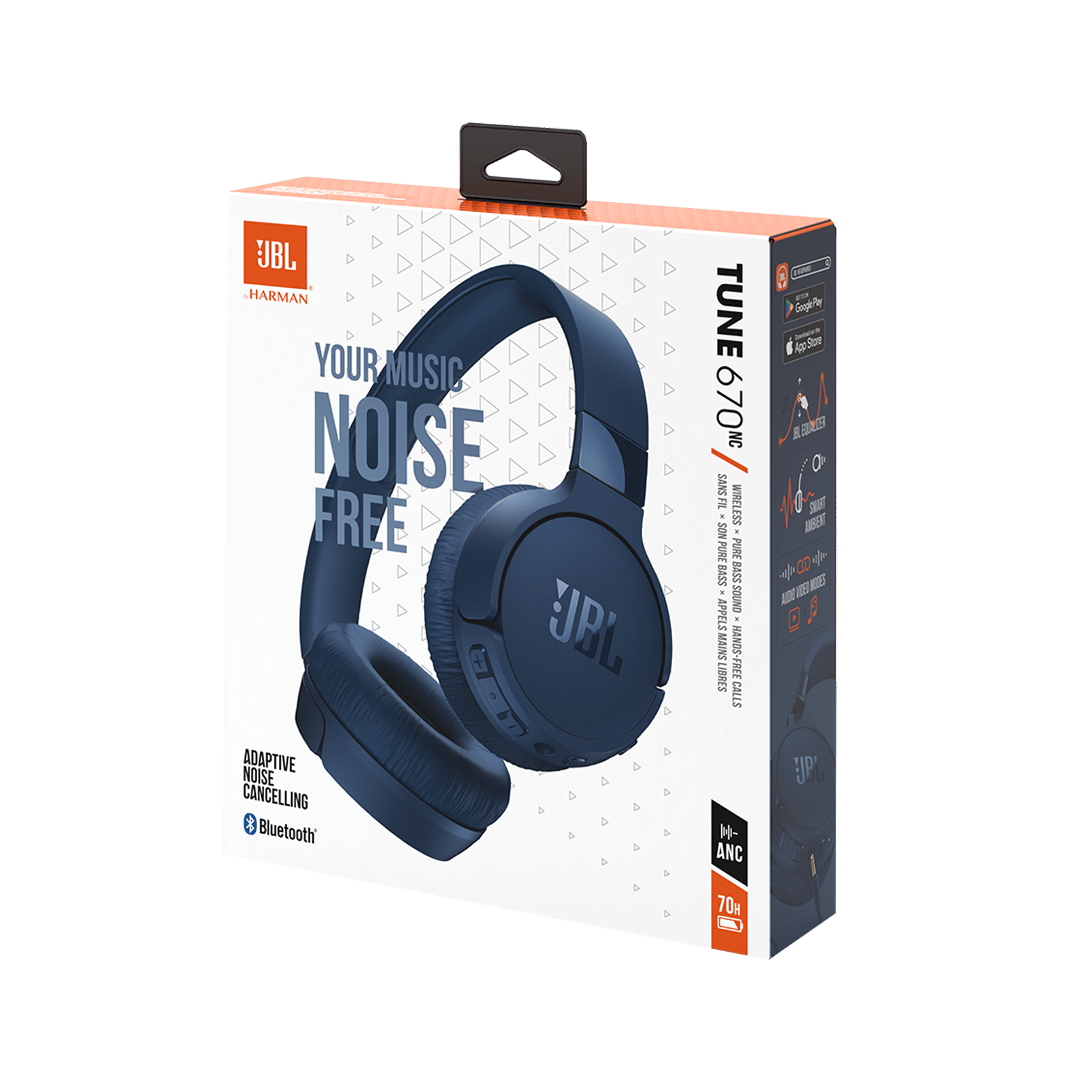 JBL TUNE 670NC Blue