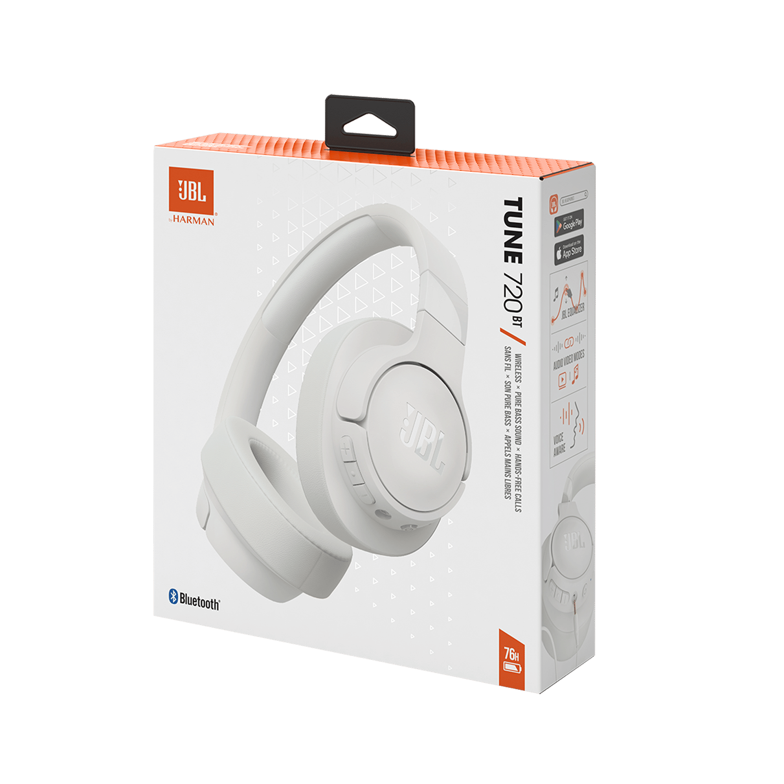 JBL TUNE 720 BT White