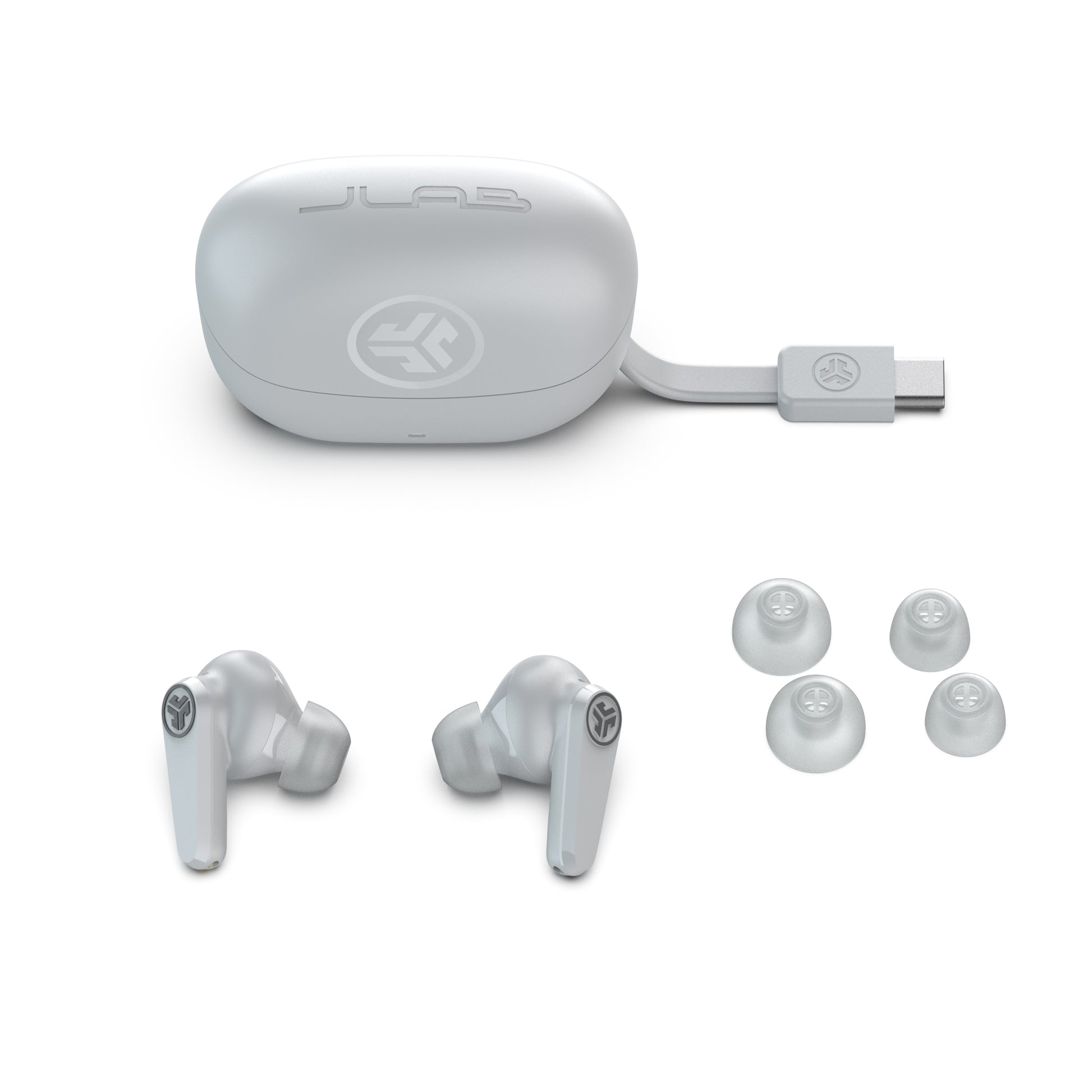 Jlab Go Pods ANC Cloud White