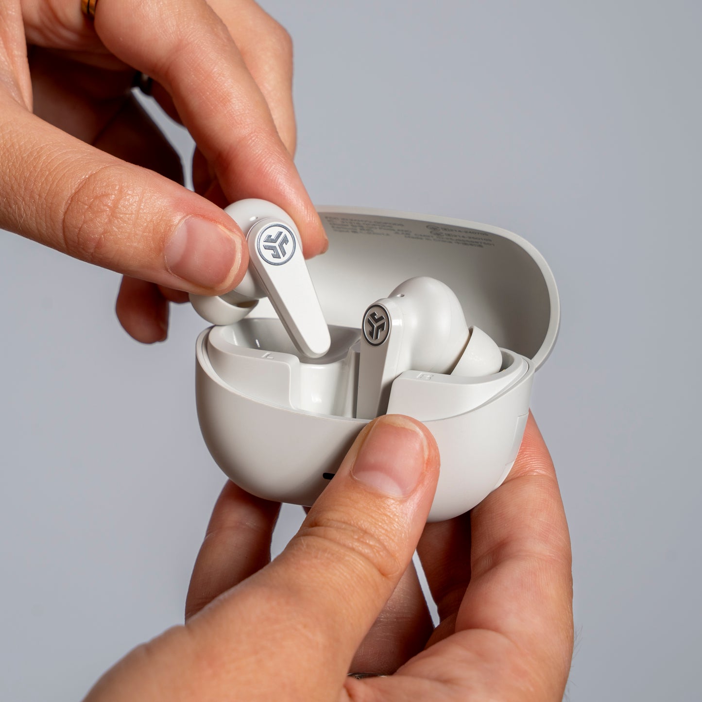 Jlab Go Pods ANC Cloud White