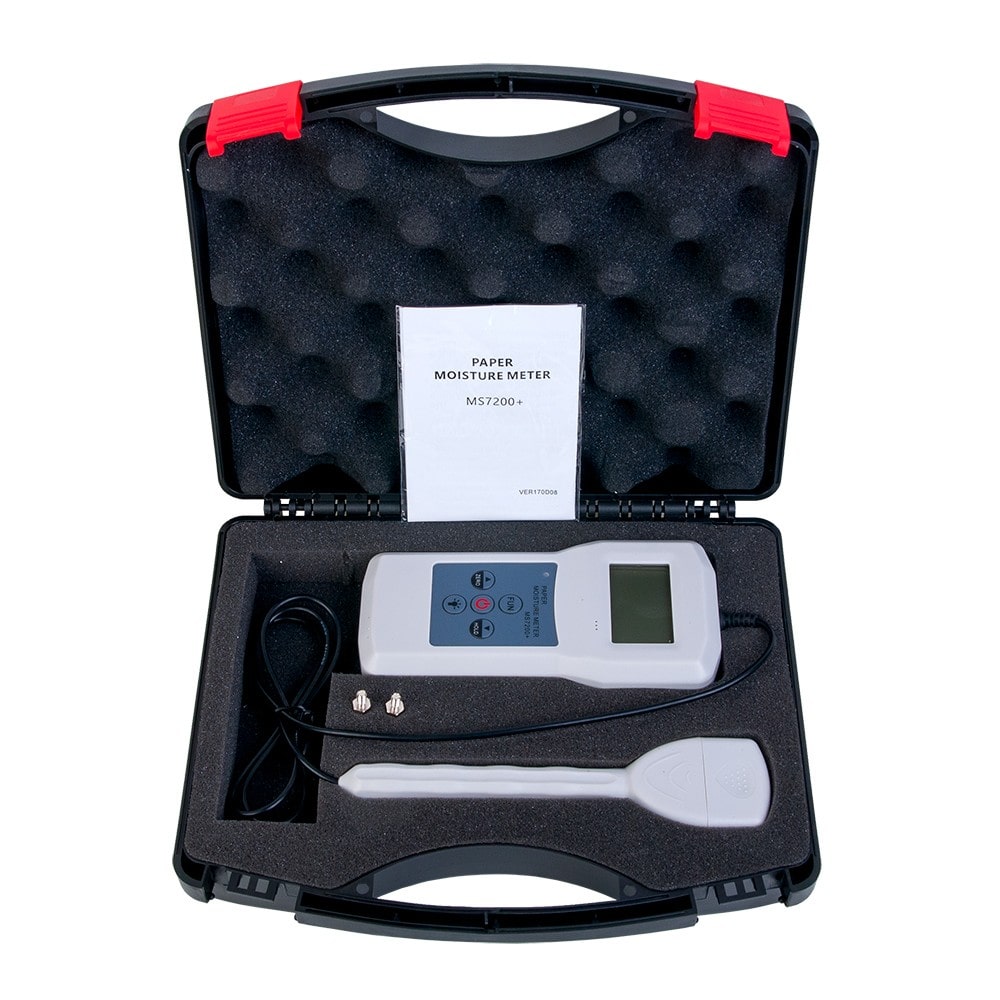 Цифровий вологомір для паперу, картону, макулатури MS7200+