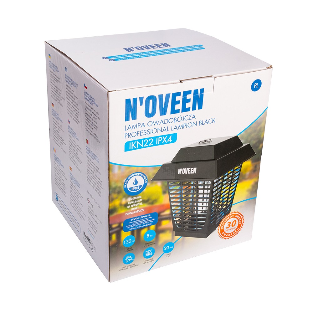 Знищувач літаючих комах, комарів садовий Noveen IKN-22 IPX4