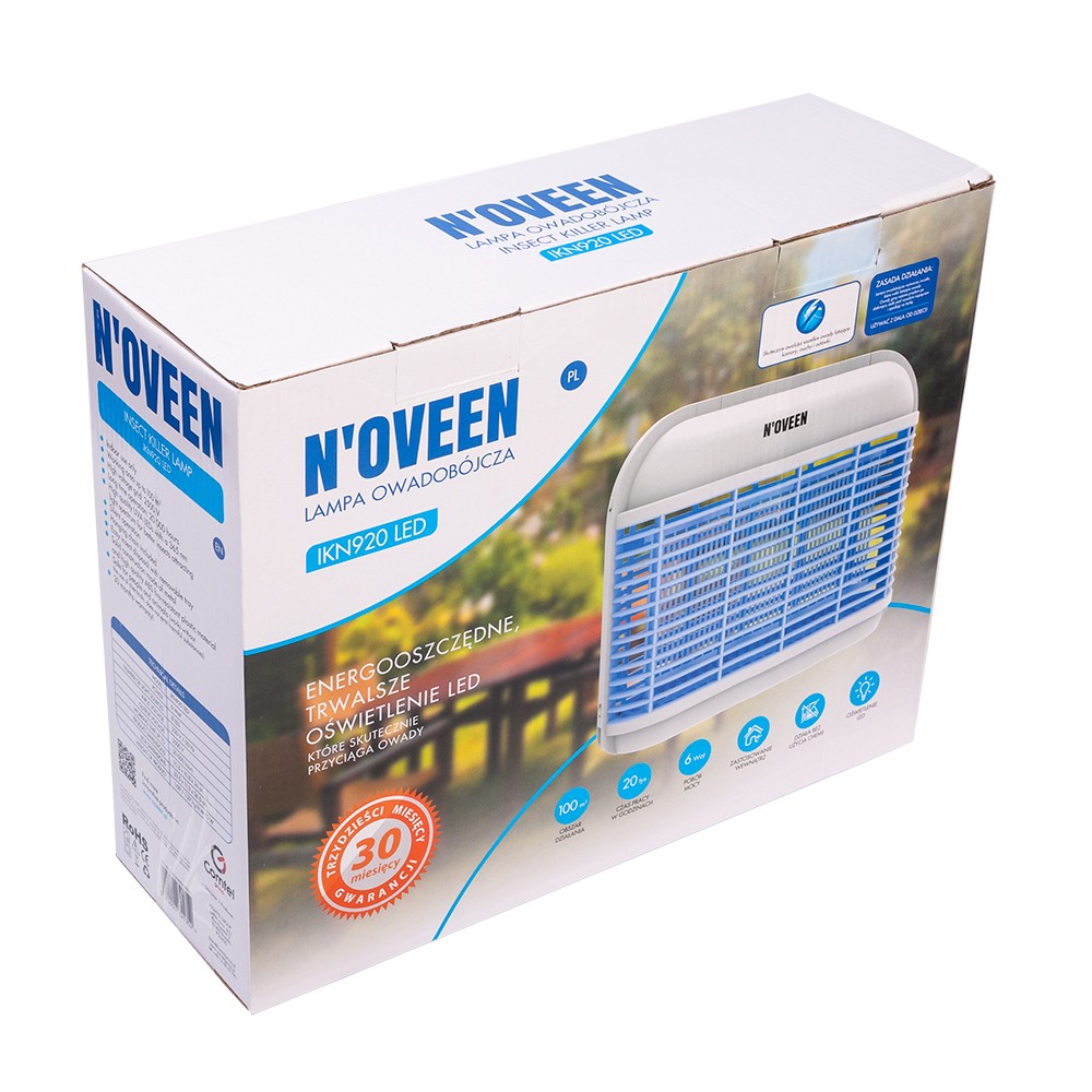 Знищувач комарів інсектицидна лампа Noveen IKN920 LED