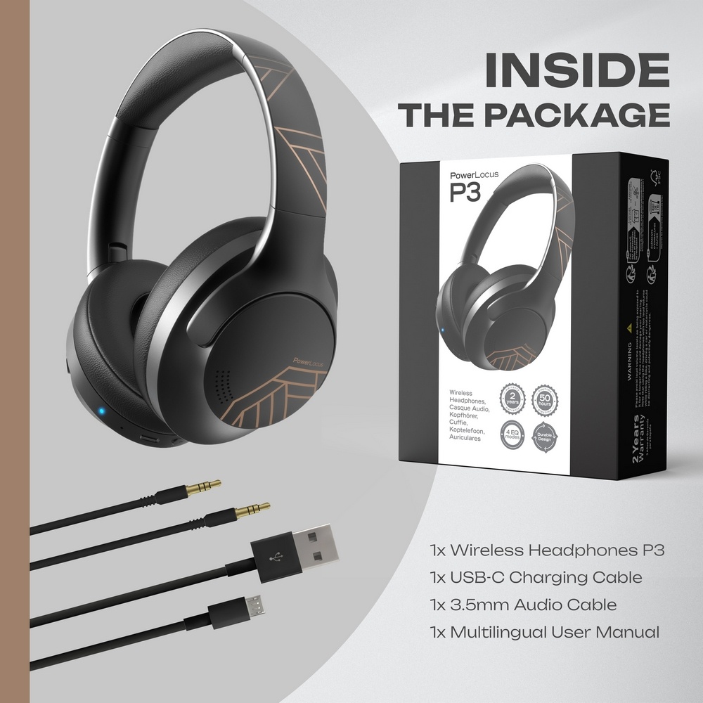 PowerLocus P3 Black/Gold