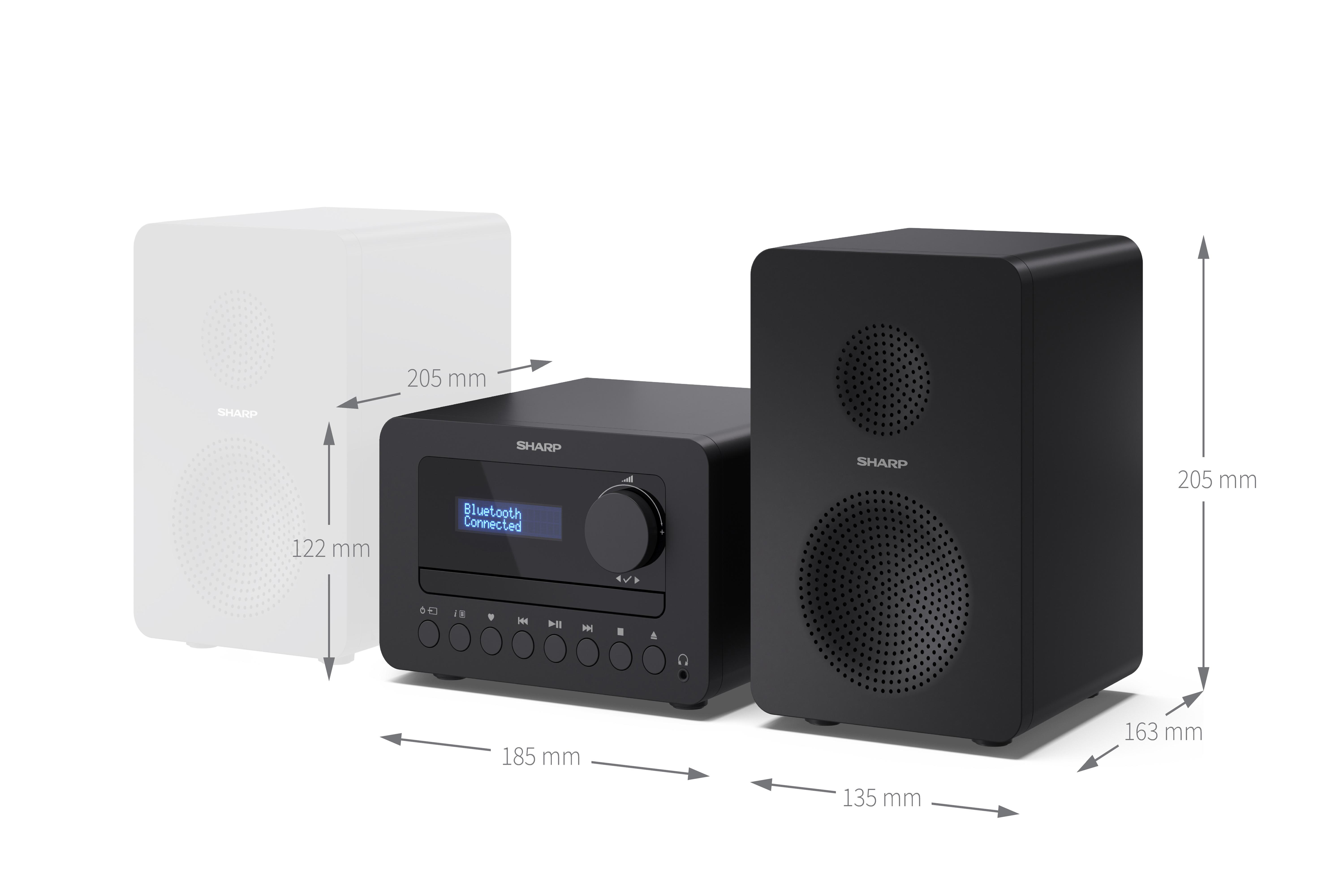 SHARP XL-B514 Black