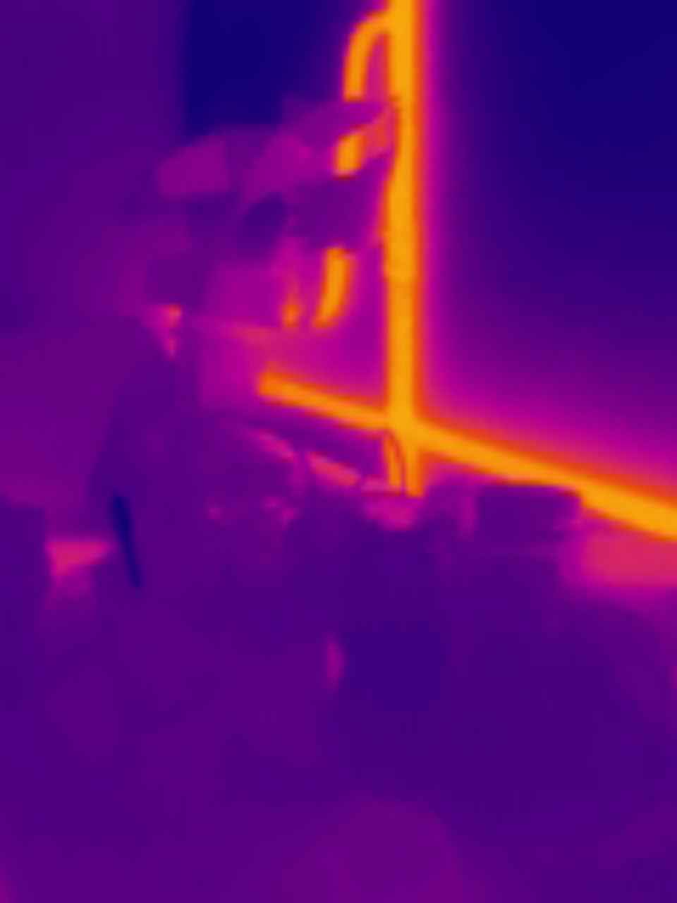 Приклад теплового зображення з Xintest HT-105