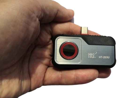 Тепловізор для смартфону Xintest HT-203U побутовий, будівельний, енергоаудит
