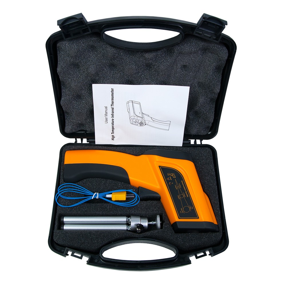 Пірометр з термопарою високотемпературний Xintest HT-6898 (-50...+1850°C,50:1)