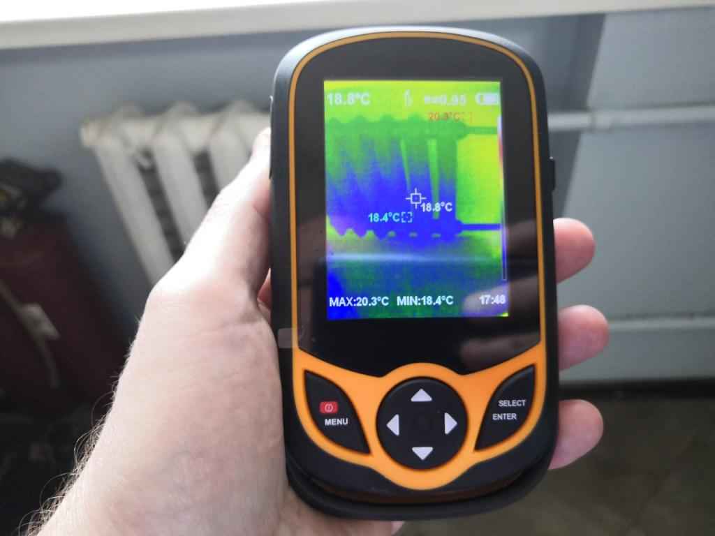 Кишеньковий тепловізор Xintest HT-A2+ (256x192, 3.2'', -20...550ºC)