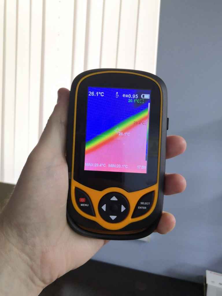 Кишеньковий тепловізор Xintest HT-A2+ (256x192, 3.2'', -20...550ºC)