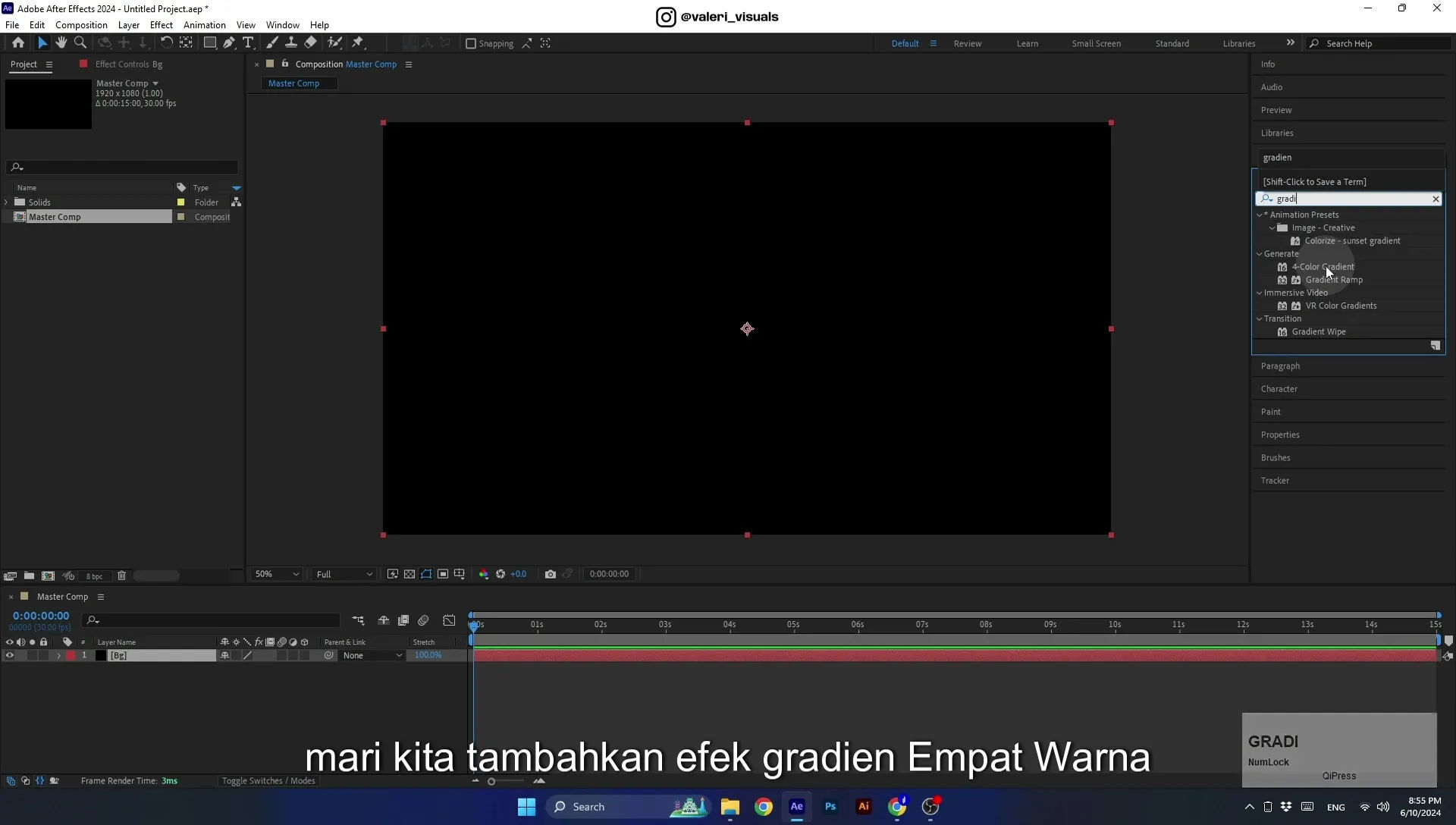 07 Apple Vision Pro Design Style. Swiping Card Animation. After Effects Tutorial - Image 69