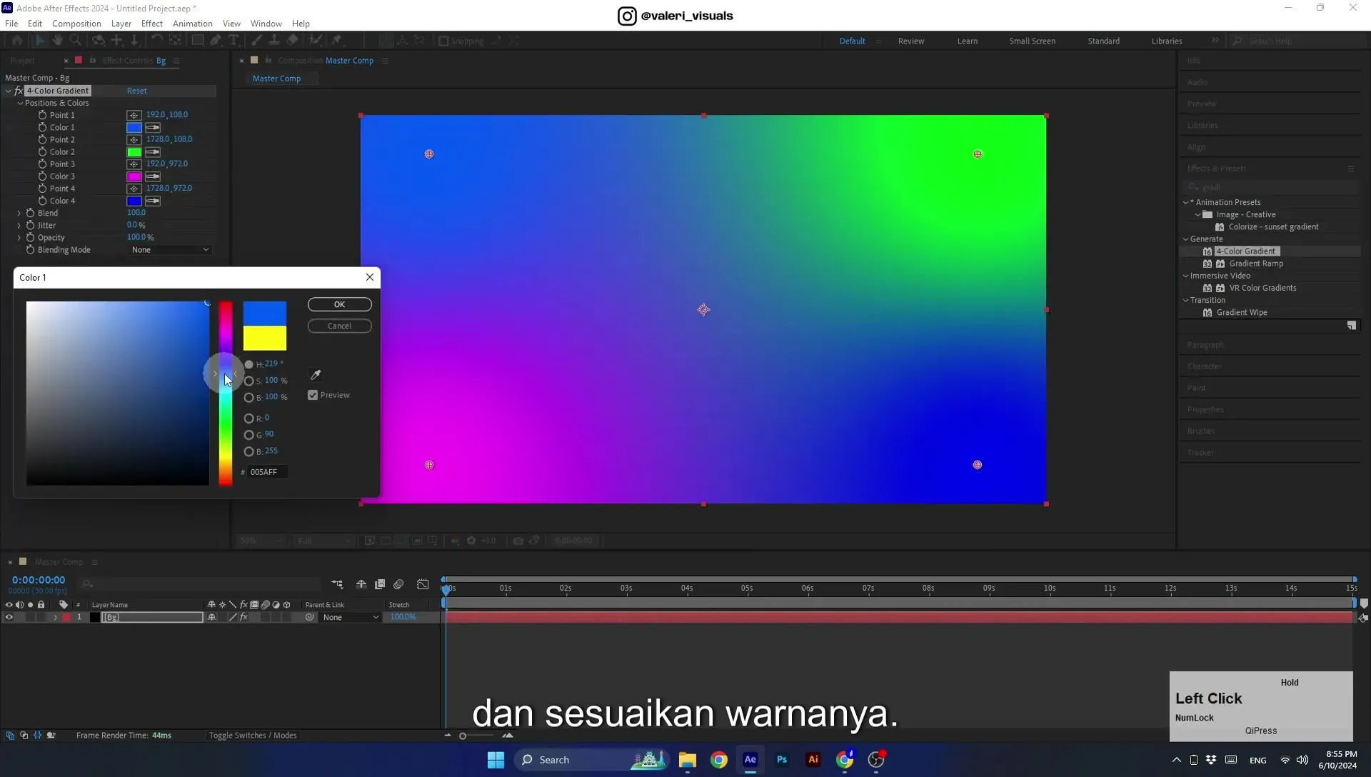 07 Apple Vision Pro Design Style. Swiping Card Animation. After Effects Tutorial - Image 74