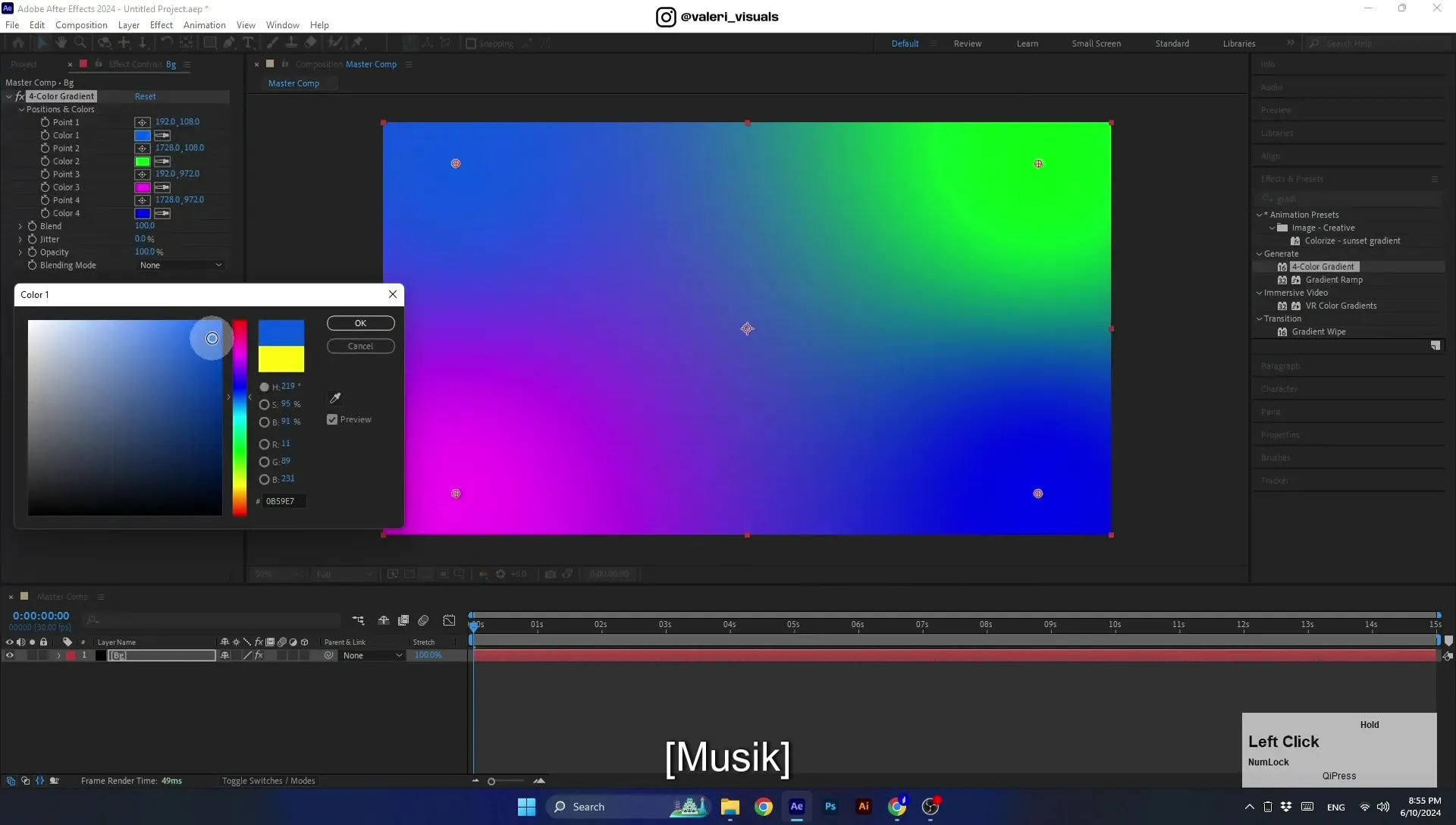 07 Apple Vision Pro Design Style. Swiping Card Animation. After Effects Tutorial - Image 75