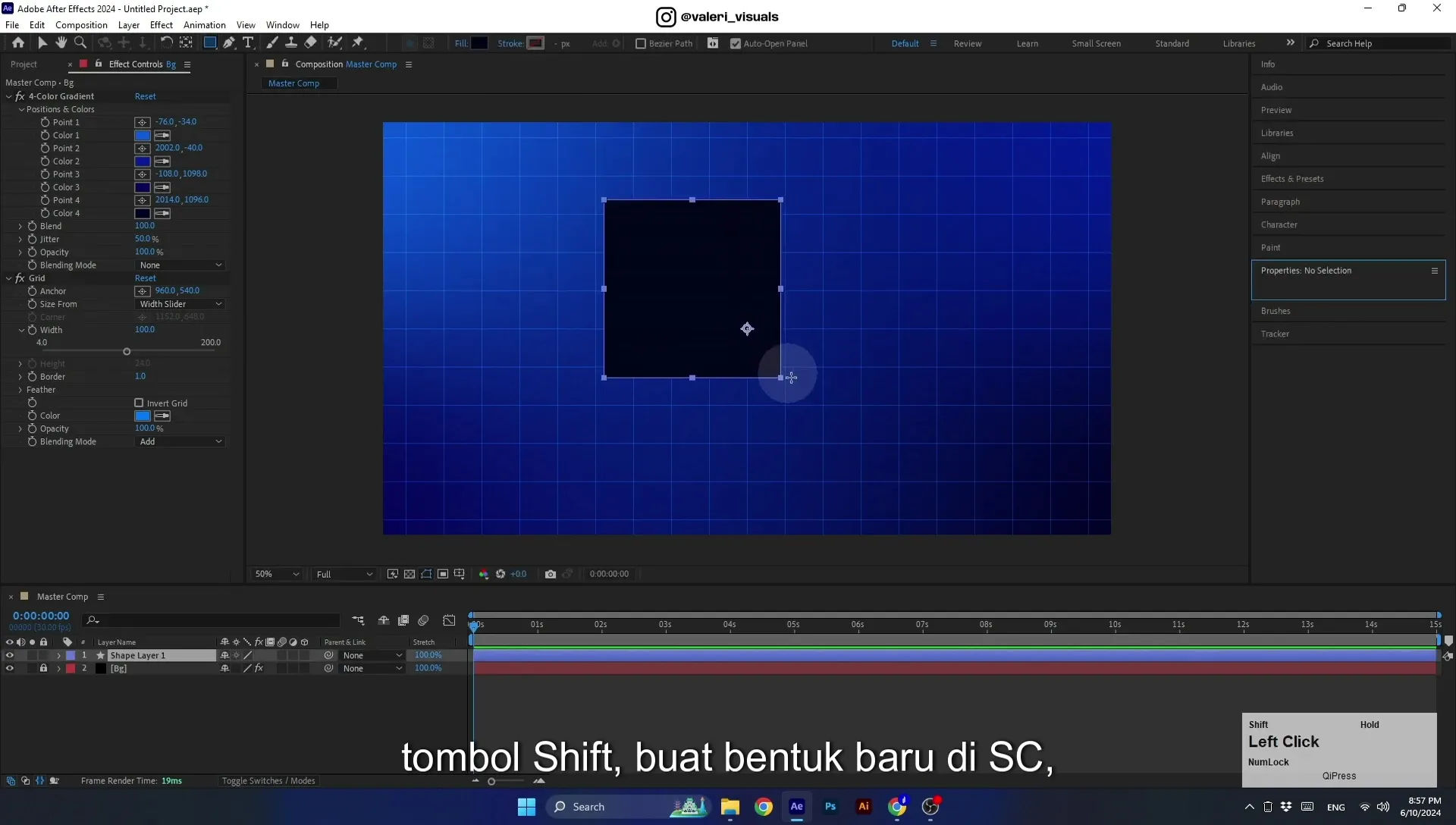 07 Apple Vision Pro Design Style. Swiping Card Animation. After Effects Tutorial - Image 142