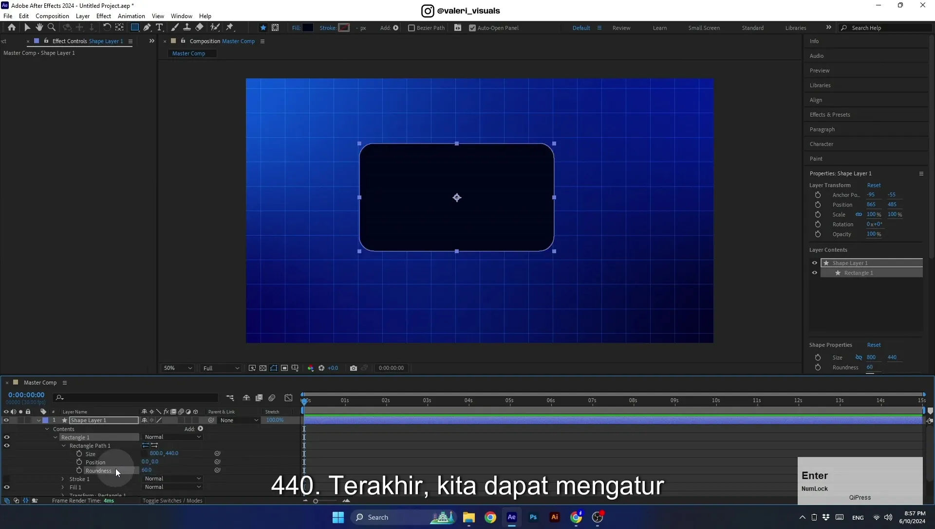 07 Apple Vision Pro Design Style. Swiping Card Animation. After Effects Tutorial - Image 157