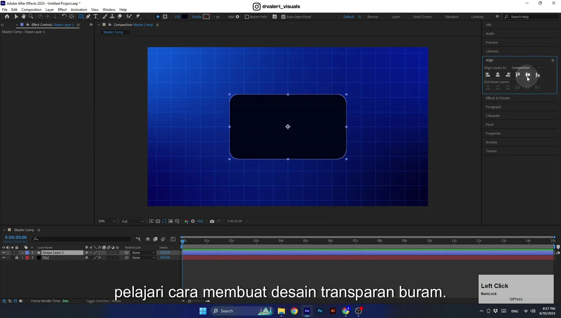 07 Apple Vision Pro Design Style. Swiping Card Animation. After Effects Tutorial - Image 166