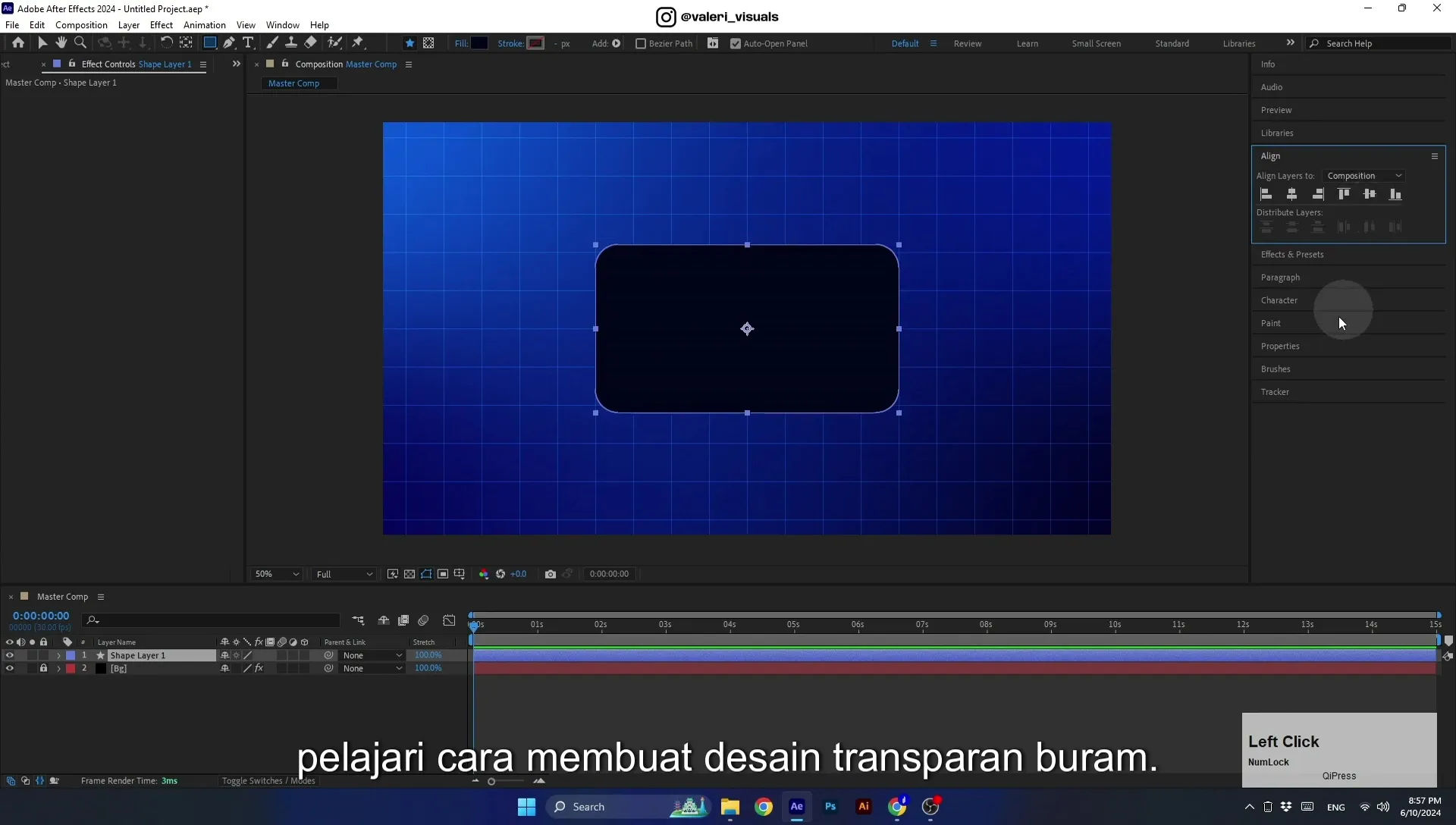 07 Apple Vision Pro Design Style. Swiping Card Animation. After Effects Tutorial - Image 167