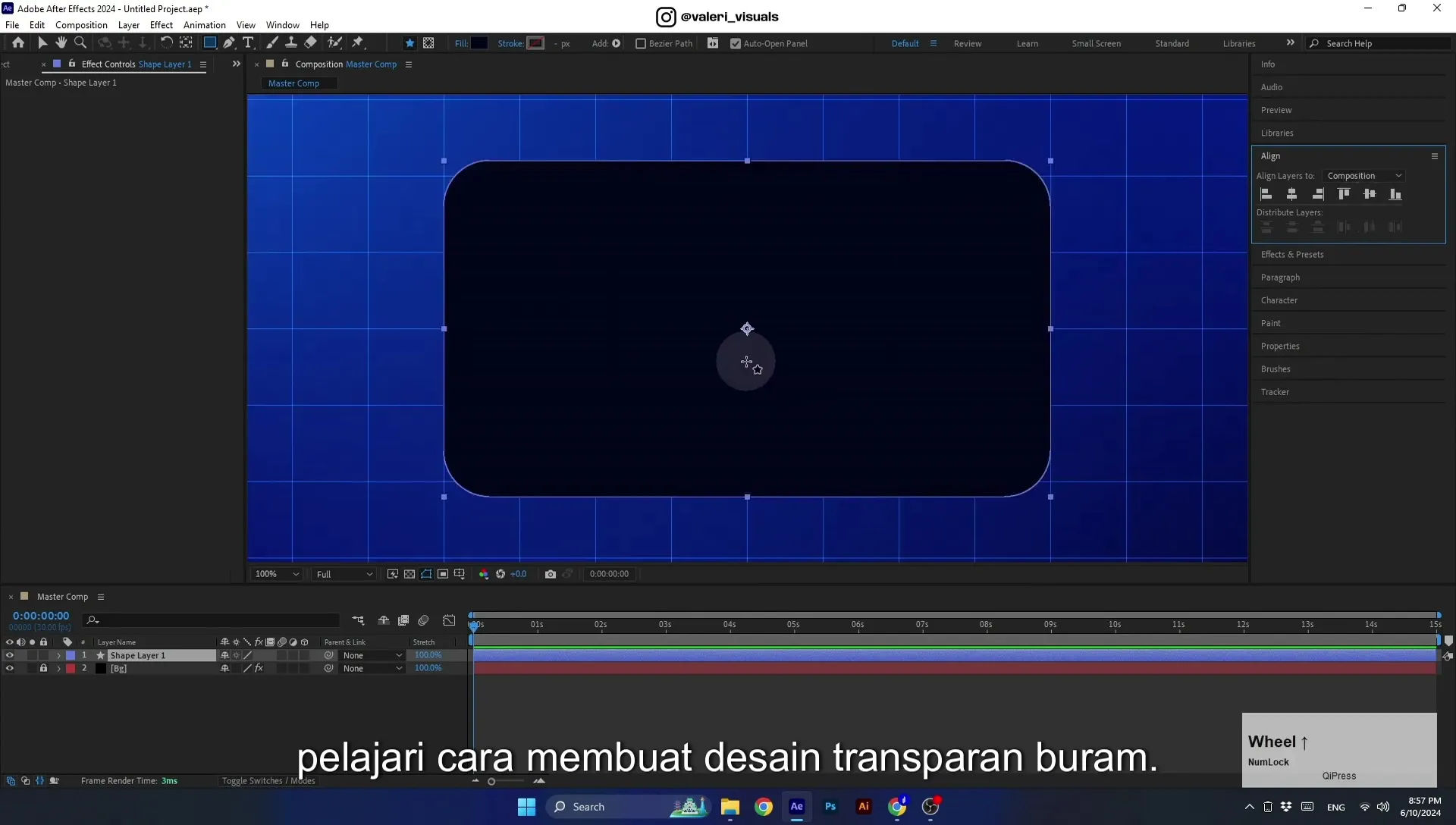 07 Apple Vision Pro Design Style. Swiping Card Animation. After Effects Tutorial - Image 169