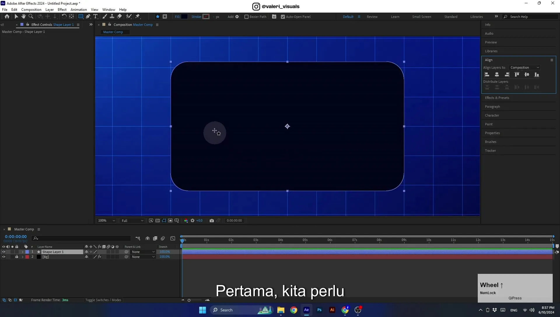 07 Apple Vision Pro Design Style. Swiping Card Animation. After Effects Tutorial - Image 170