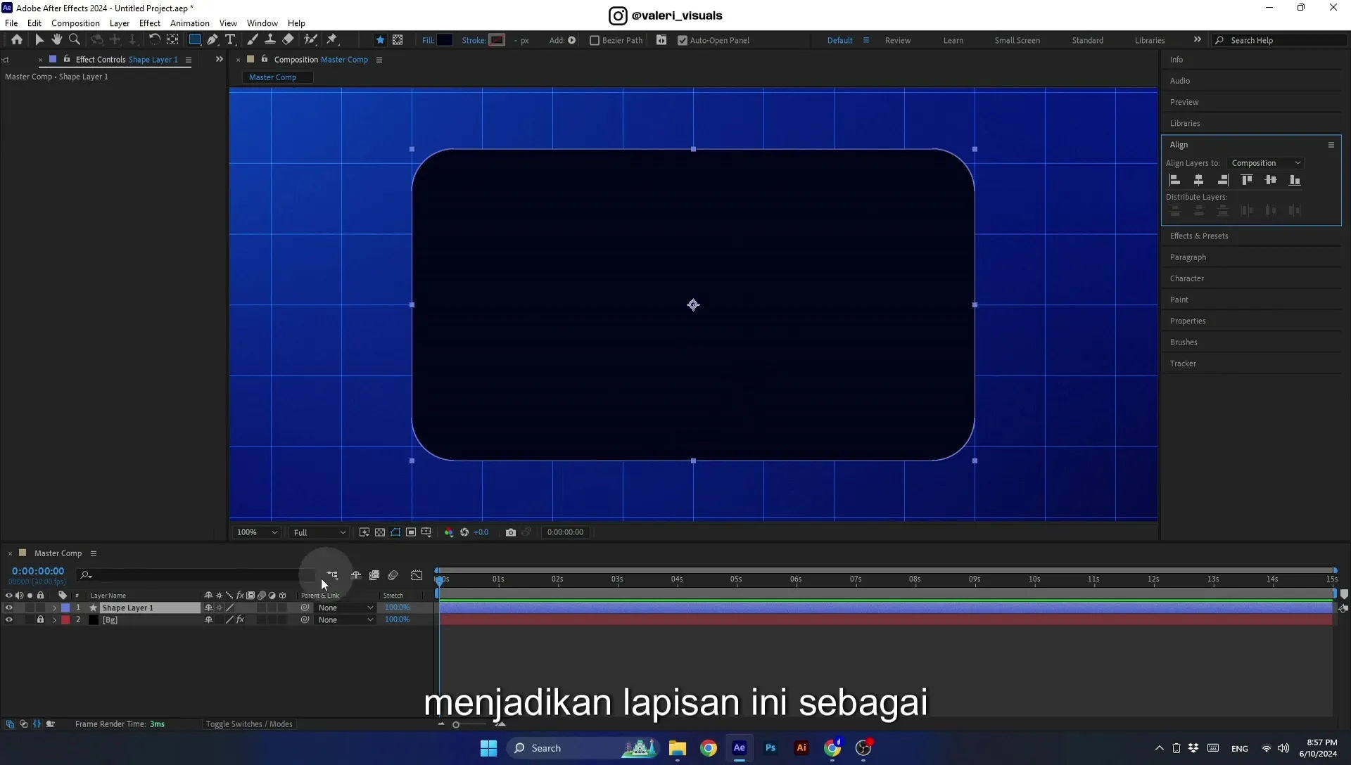 07 Apple Vision Pro Design Style. Swiping Card Animation. After Effects Tutorial - Image 174