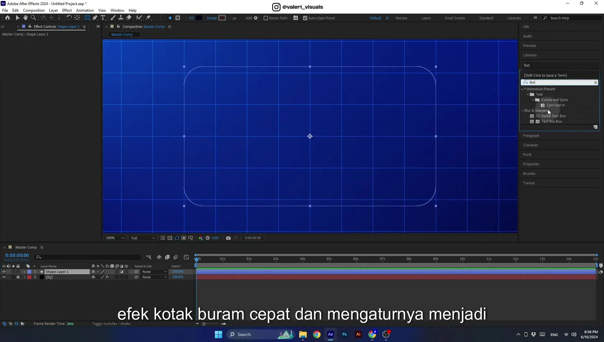07 Apple Vision Pro Design Style. Swiping Card Animation. After Effects Tutorial - Image 186