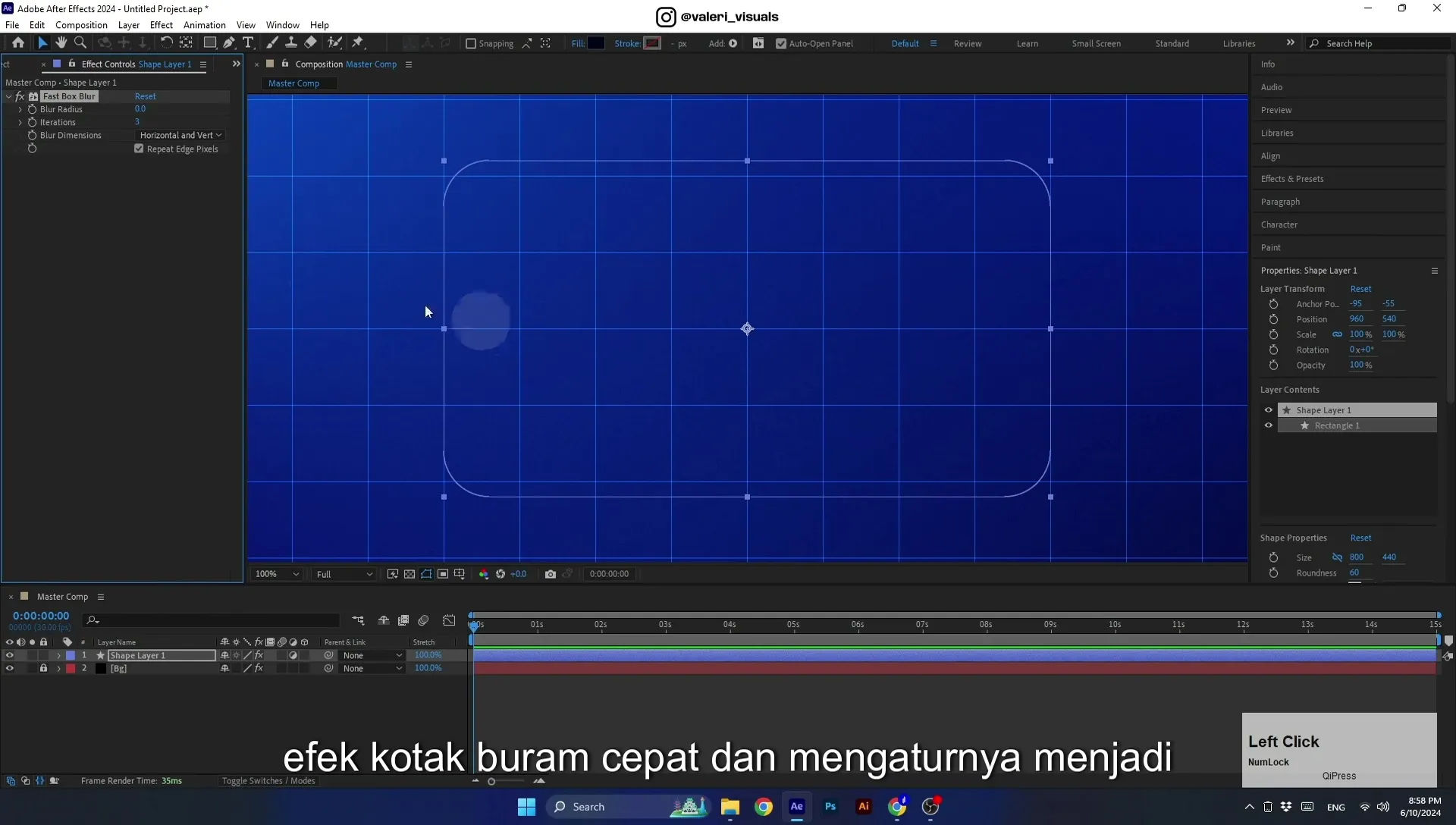 07 Apple Vision Pro Design Style. Swiping Card Animation. After Effects Tutorial - Image 188
