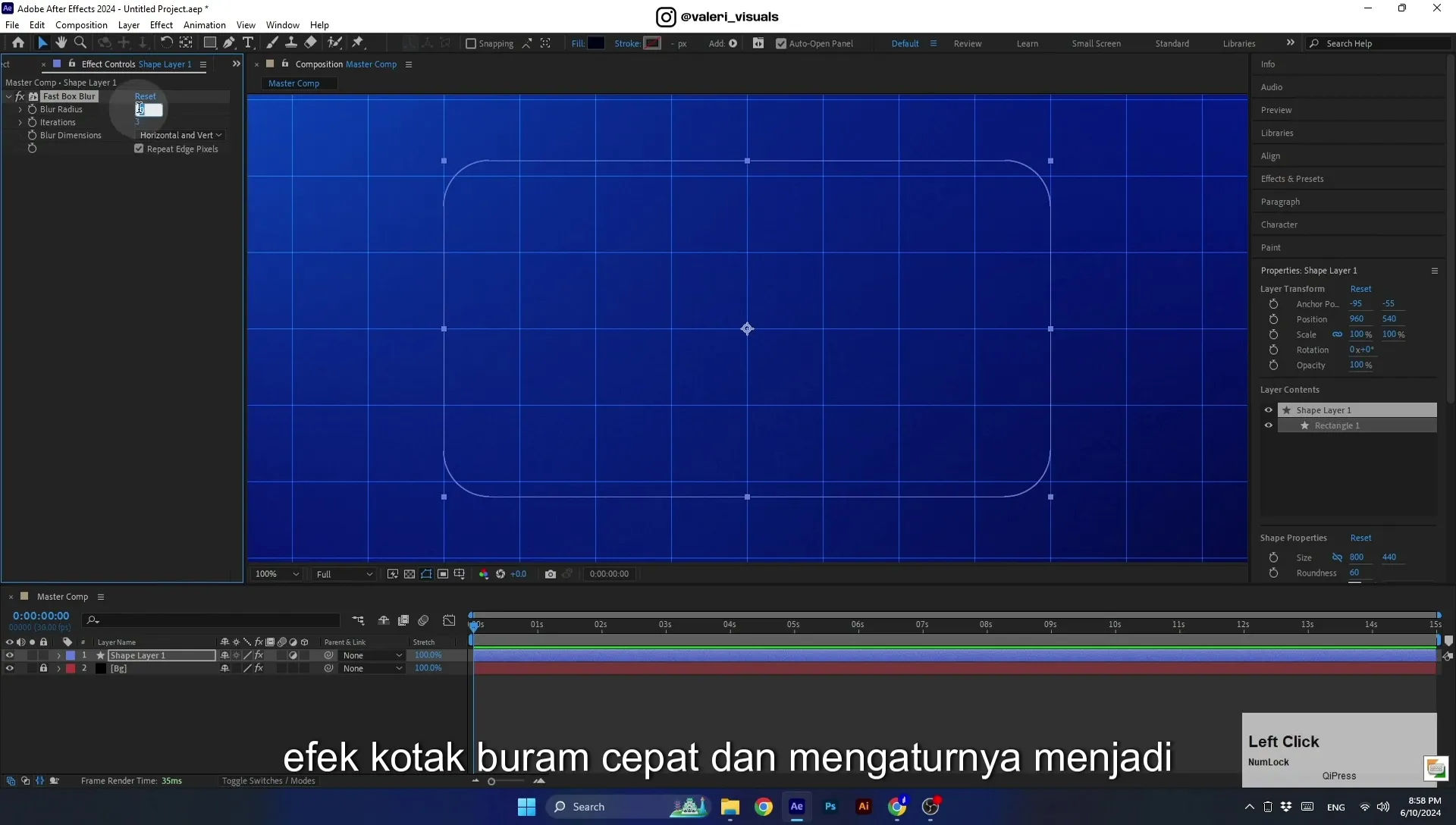 07 Apple Vision Pro Design Style. Swiping Card Animation. After Effects Tutorial - Image 189