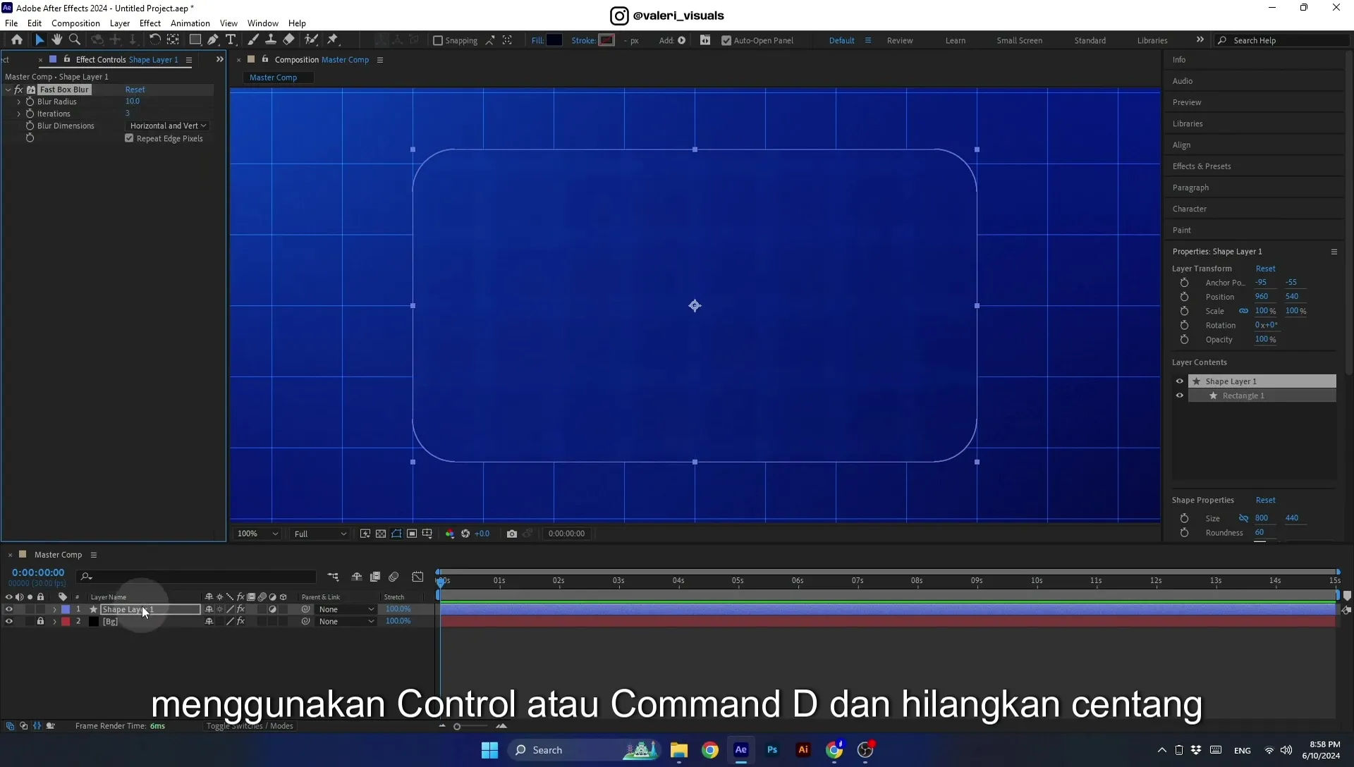 07 Apple Vision Pro Design Style. Swiping Card Animation. After Effects Tutorial - Image 194