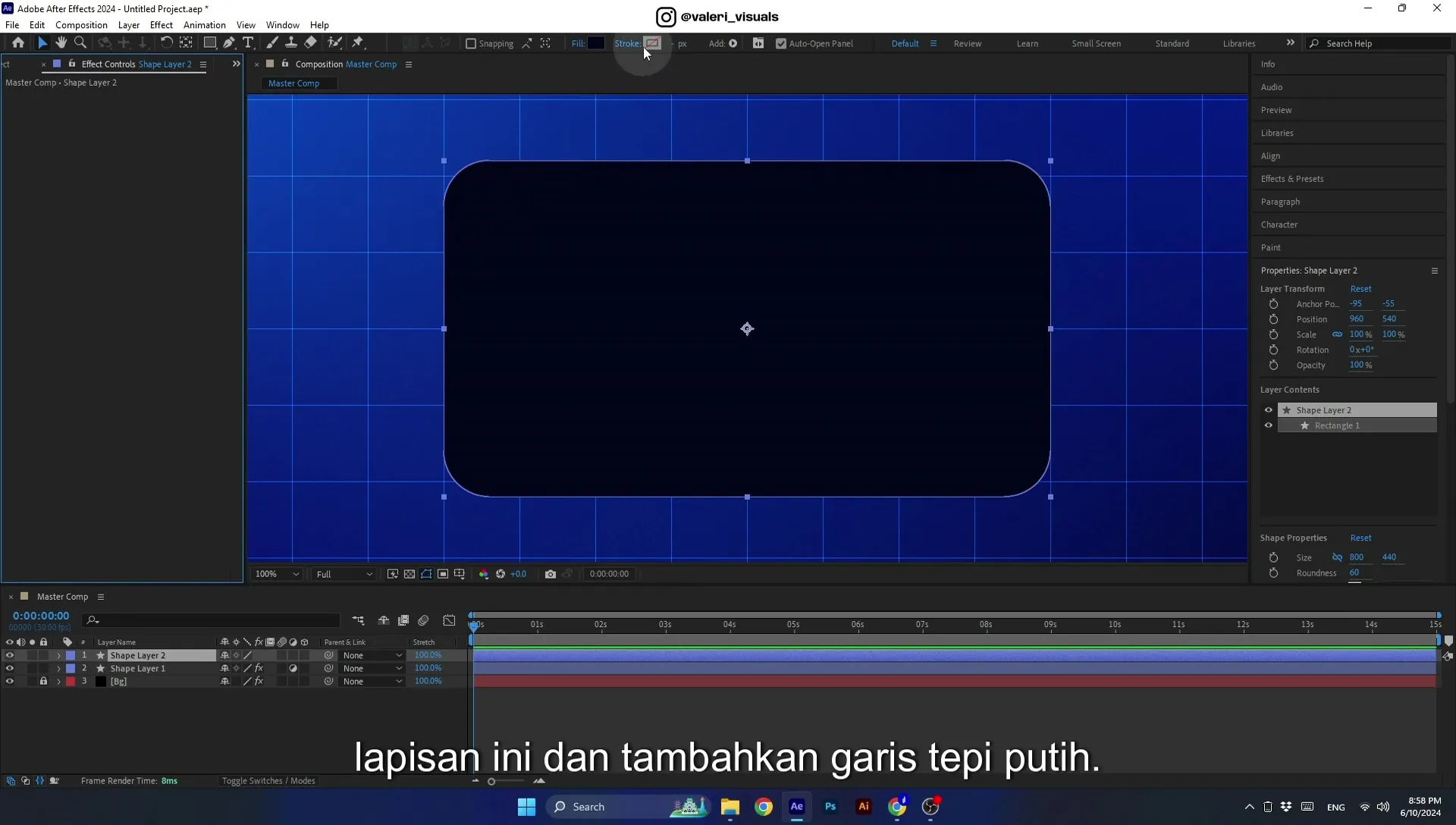 07 Apple Vision Pro Design Style. Swiping Card Animation. After Effects Tutorial - Image 206