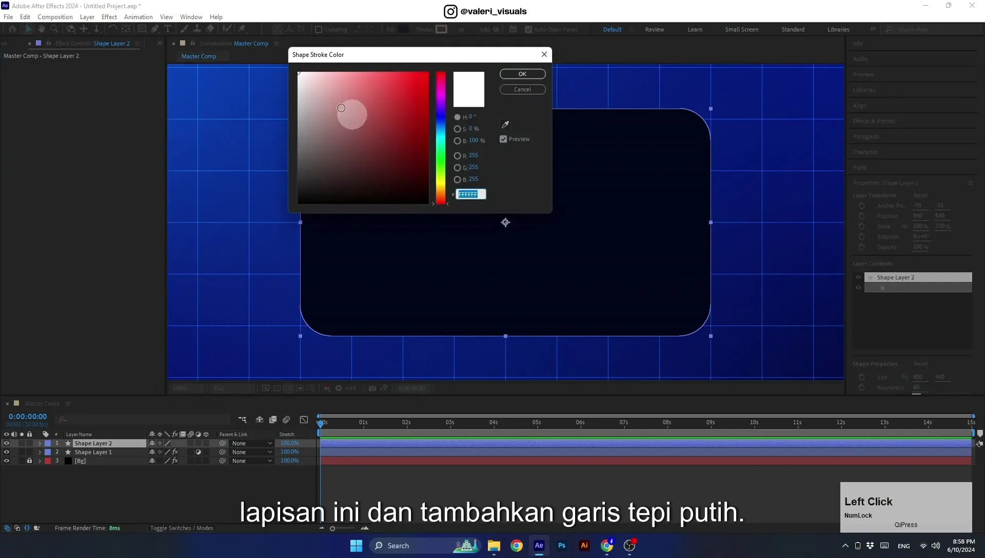 07 Apple Vision Pro Design Style. Swiping Card Animation. After Effects Tutorial - Image 207
