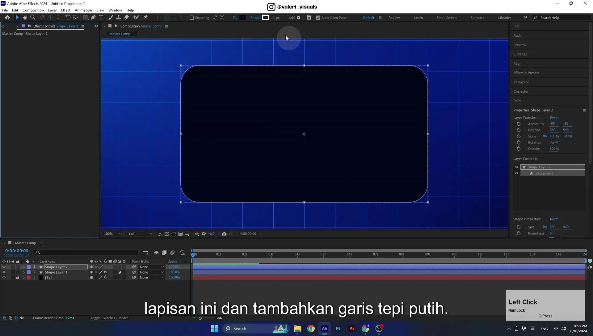 07 Apple Vision Pro Design Style. Swiping Card Animation. After Effects Tutorial - Image 209