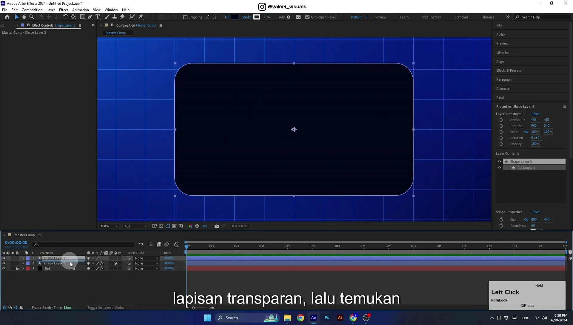 07 Apple Vision Pro Design Style. Swiping Card Animation. After Effects Tutorial - Image 216