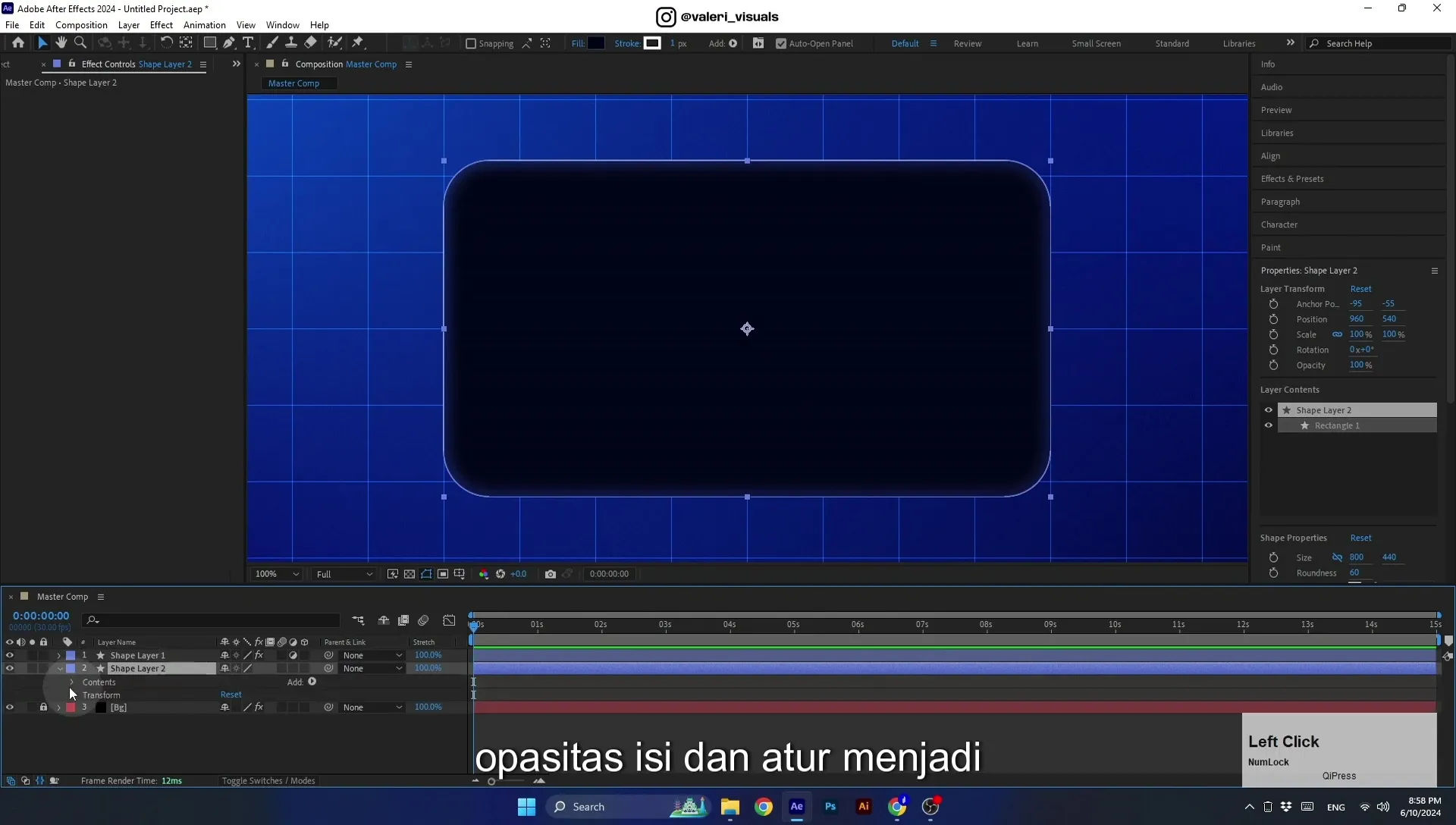 07 Apple Vision Pro Design Style. Swiping Card Animation. After Effects Tutorial - Image 220