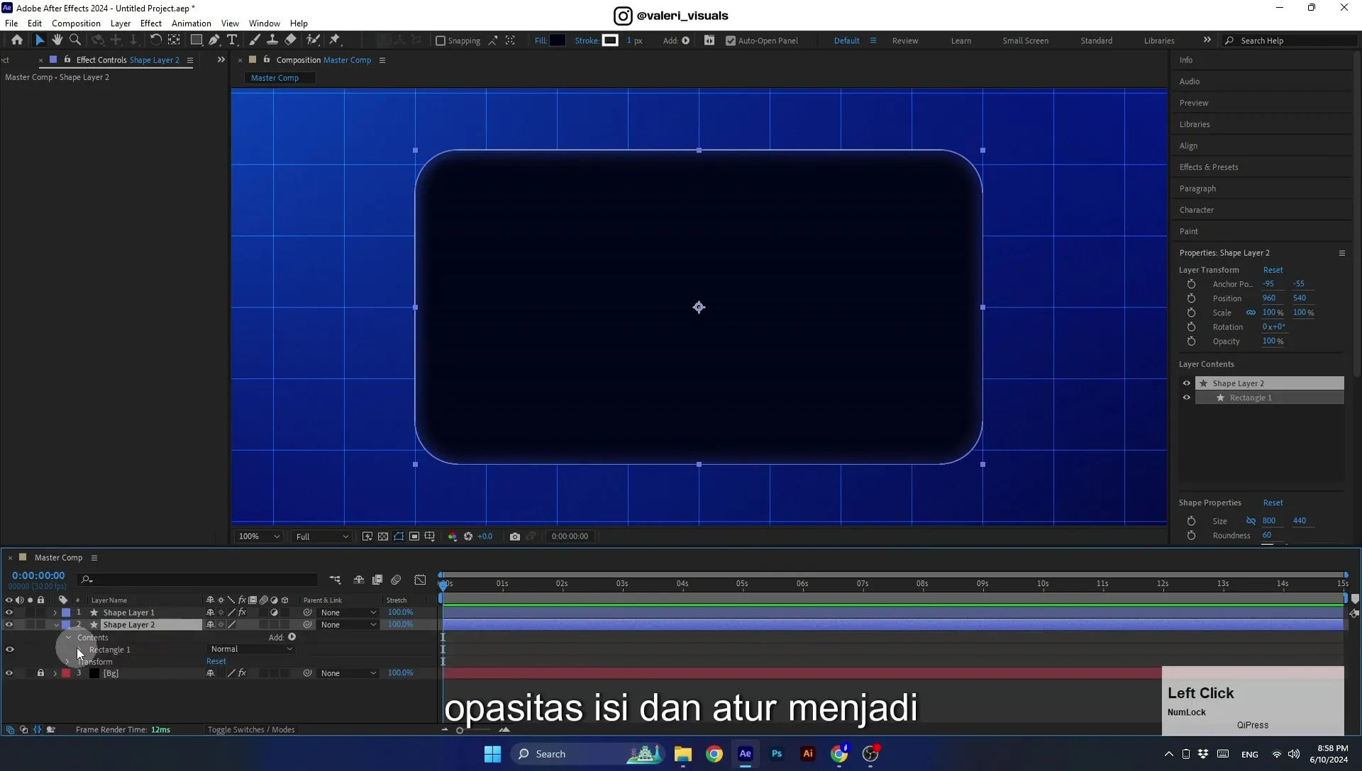 07 Apple Vision Pro Design Style. Swiping Card Animation. After Effects Tutorial - Image 221