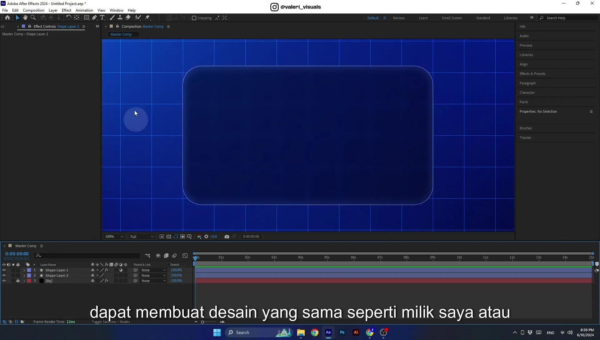07 Apple Vision Pro Design Style. Swiping Card Animation. After Effects Tutorial - Image 231