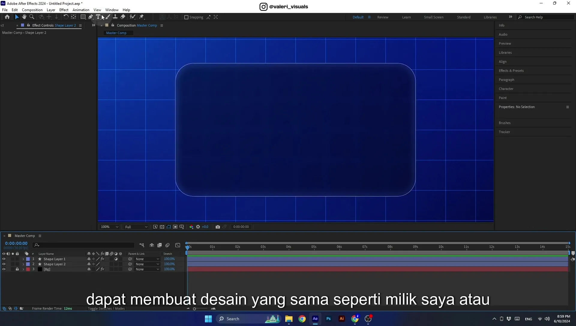 07 Apple Vision Pro Design Style. Swiping Card Animation. After Effects Tutorial - Image 232