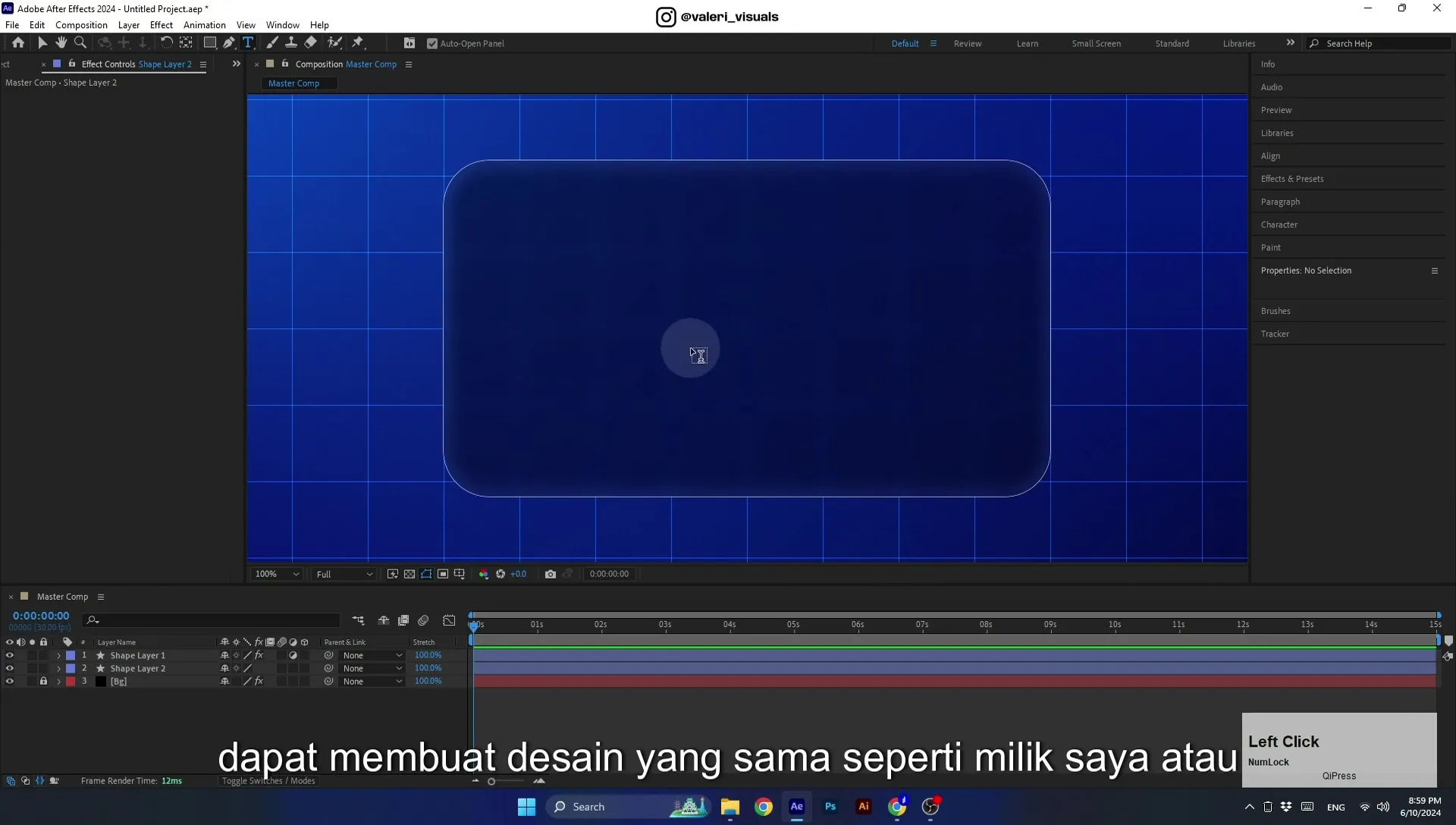 07 Apple Vision Pro Design Style. Swiping Card Animation. After Effects Tutorial - Image 234