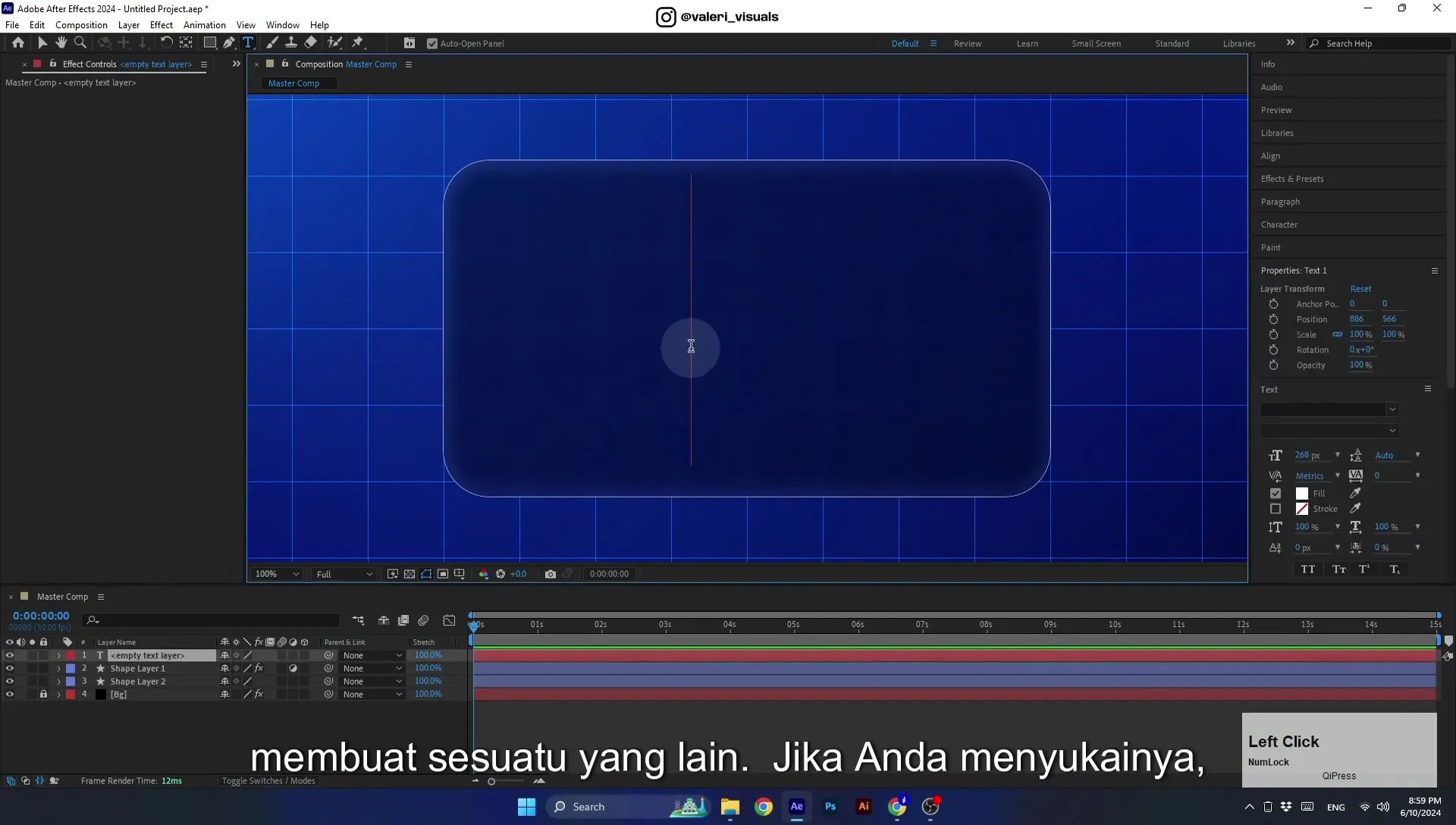 07 Apple Vision Pro Design Style. Swiping Card Animation. After Effects Tutorial - Image 235