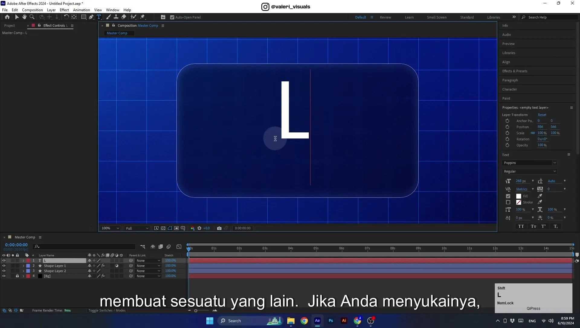 07 Apple Vision Pro Design Style. Swiping Card Animation. After Effects Tutorial - Image 236